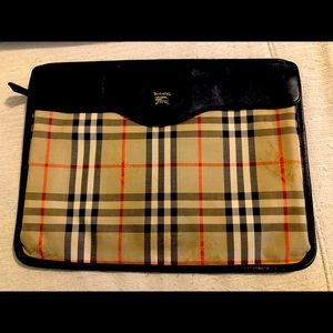 Authentic Burberrys vintage men’s briefcase